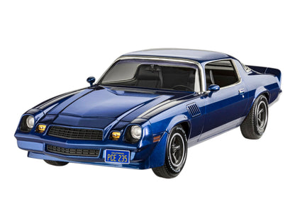 Revell Model Set 67728 Chevy Camaro Z/28: Stranger Things 1:25 Scale Unbuilt/Unpainted Plastic Model Kit with Accessories