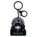 Wednesday No Rules Chibi 3D Keyring (One Size) (Black/Grey