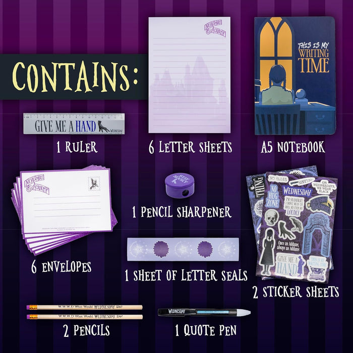 Blue Sky Studios Wednesday Addams Gifts Wednesday Keepsake Box Nightshade Book Gothic Collectible Set Merchandise Merch Wednesday Gifts