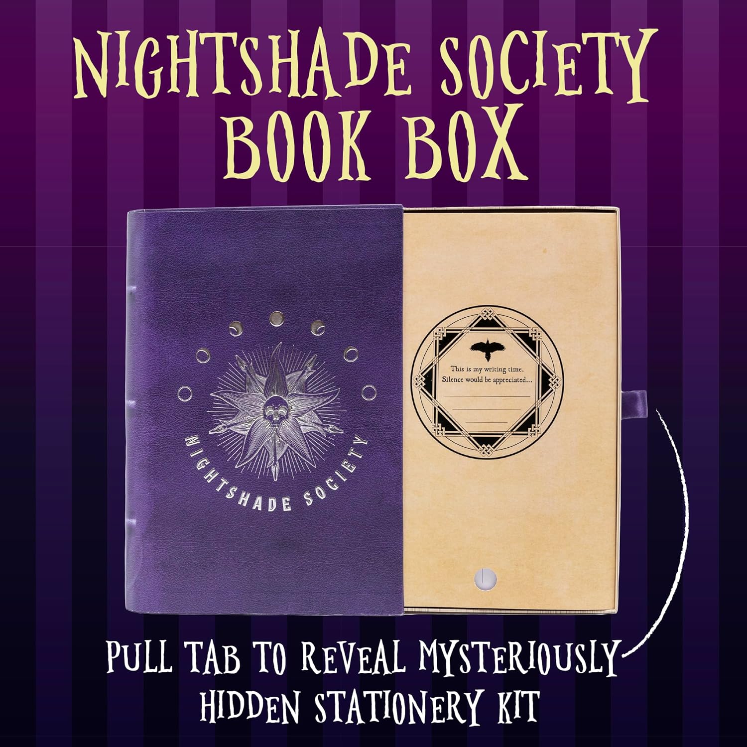 Blue Sky Studios Wednesday Addams Gifts Wednesday Keepsake Box Nightshade Book Gothic Collectible Set Merchandise Merch Wednesday Gifts