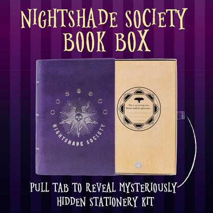 Blue Sky Studios Wednesday Addams Gifts Wednesday Keepsake Box Nightshade Book Gothic Collectible Set Merchandise Merch Wednesday Gifts