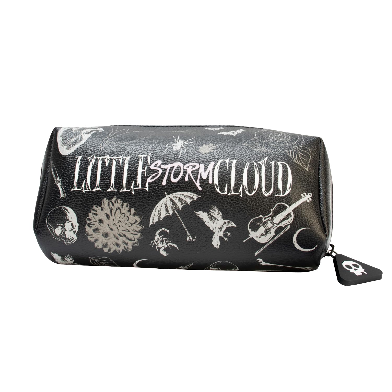 Blue Sky Studios Wednesday Pencil Pouch Wednesday Gifts Small Travel Bag for Carrying Stationery Pens School Supplies Makeup Storm Cloud Merch Merch