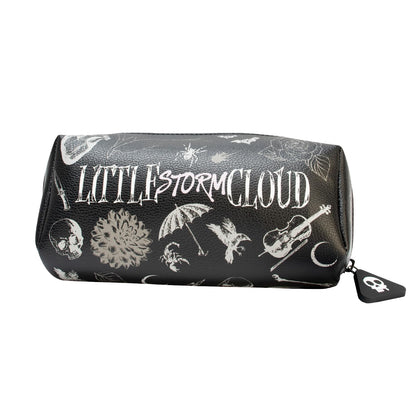 Blue Sky Studios Wednesday Pencil Pouch Wednesday Gifts Small Travel Bag for Carrying Stationery Pens School Supplies Makeup Storm Cloud Merch Merch