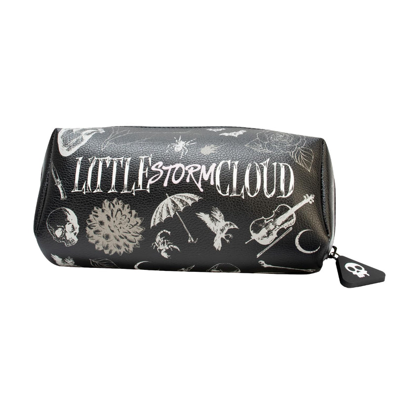 Blue Sky Studios Wednesday Pencil Pouch Wednesday Gifts Small Travel Bag for Carrying Stationery Pens School Supplies Makeup Storm Cloud Merch Merch