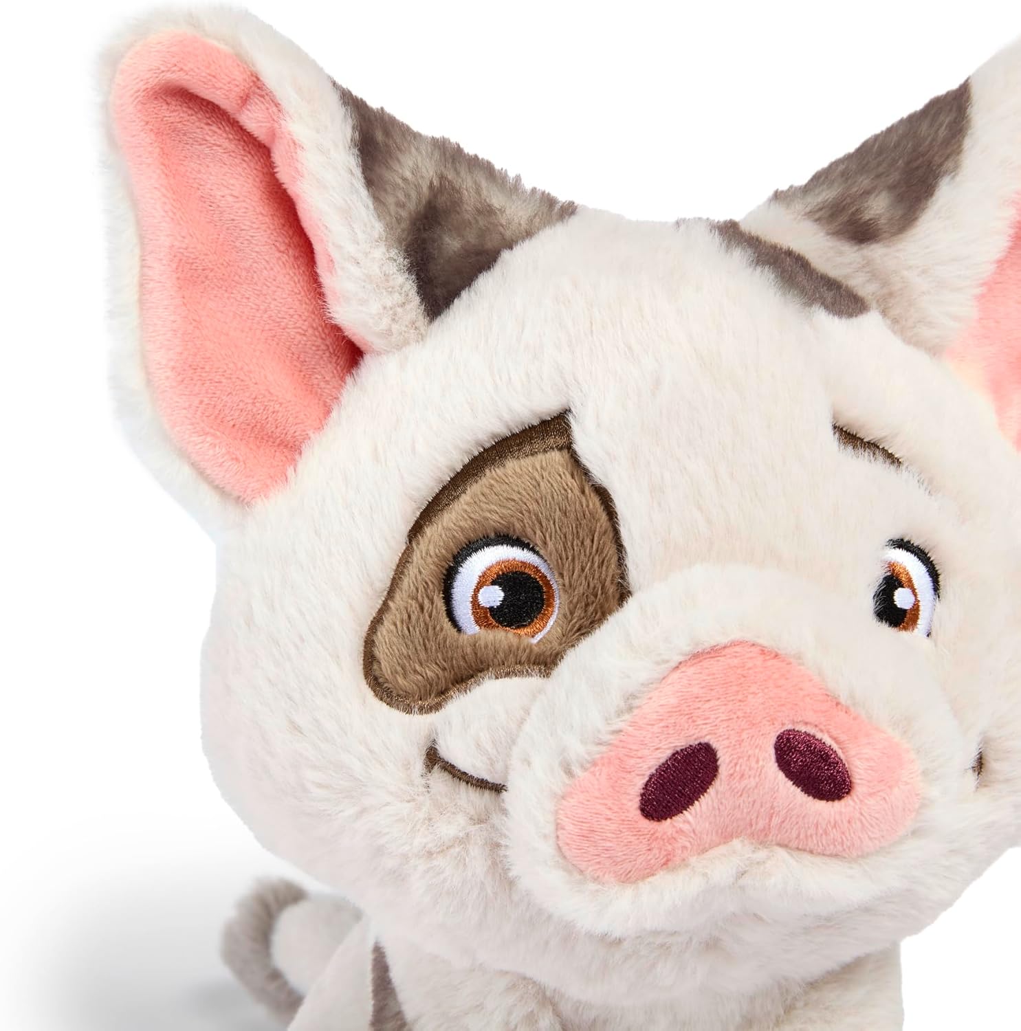 Pua 25 cm plush soft toy, Moana 2 soft cuddly plush Pig, Suitable from the First Months of Life, Pink