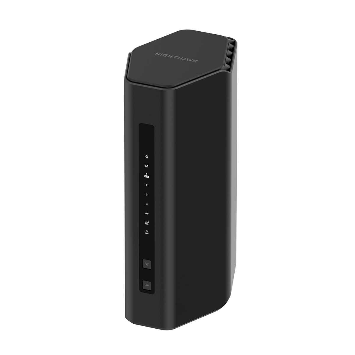 NETGEAR Nighthawk Dual-Band WiFi 7 Router (RS200) – Características de Seguridad, BE6500 Velocidad Inalámbrica (hasta 6,5Gbps) - Cubre hasta 185 m2, 80 Dispositivos – Puerto de Internet de 2,5 Gig