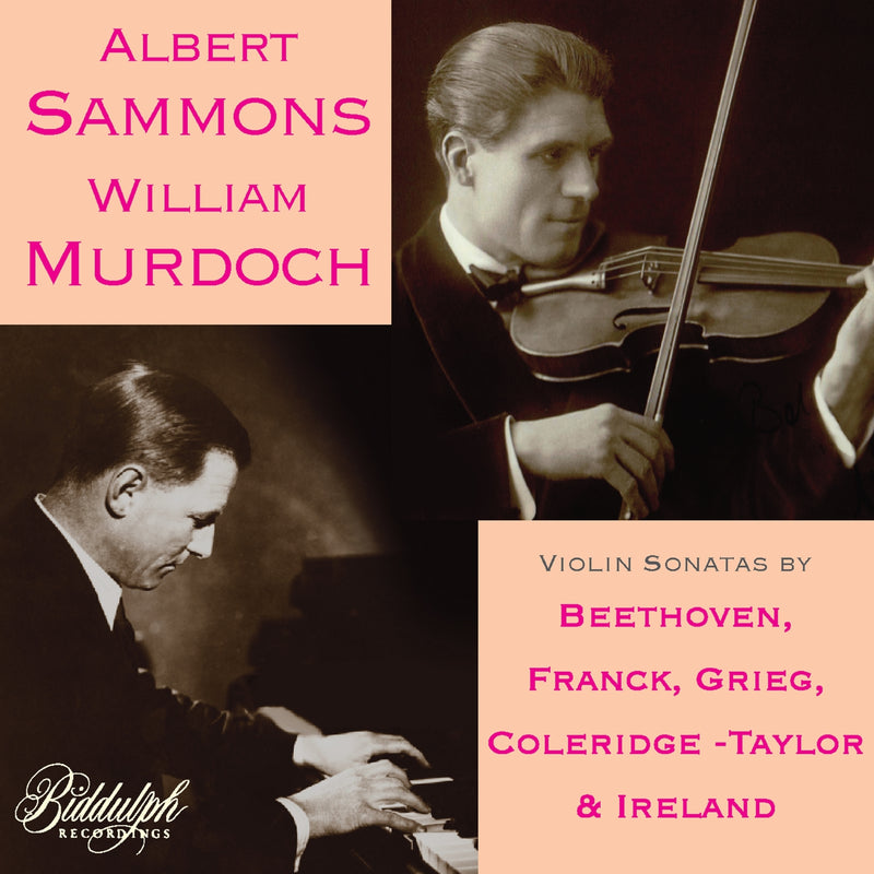 Violin Sonatas By Beethoven/Franck/Grieg/Coleridge-Taylor/Ireland