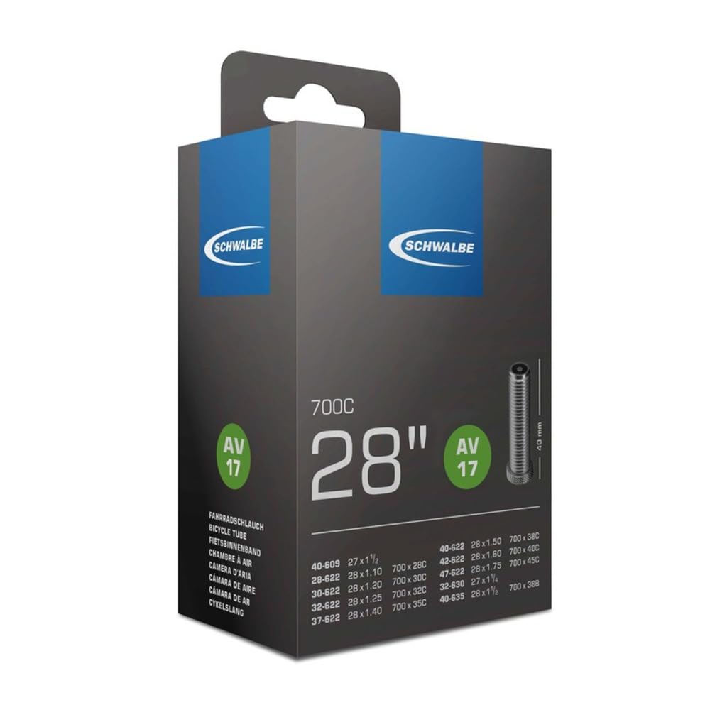 Schwalbe 10400070.01, AV17 Unisex Adulto, Neutro, 28/47-622/635 VM AGV 40mm
