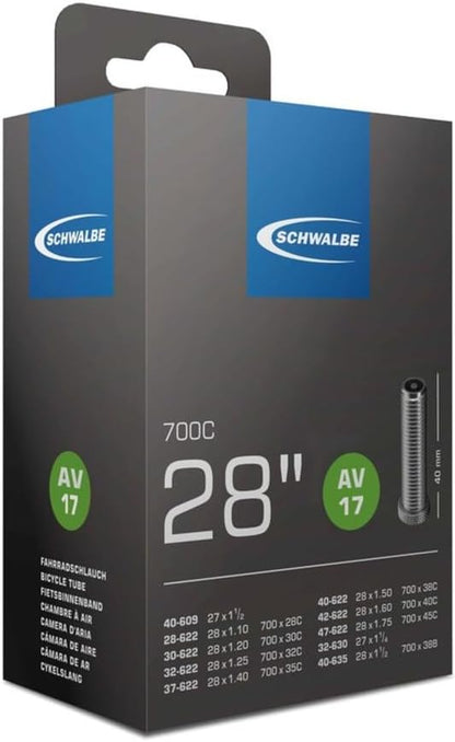 Schwalbe 10400070.01, AV17 Unisex Adulto, Neutro, 28/47-622/635 VM AGV 40mm