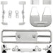 Pièce de Tuning Eléments chromés pour Racetrucks Tamiya 54828 1 pc(s