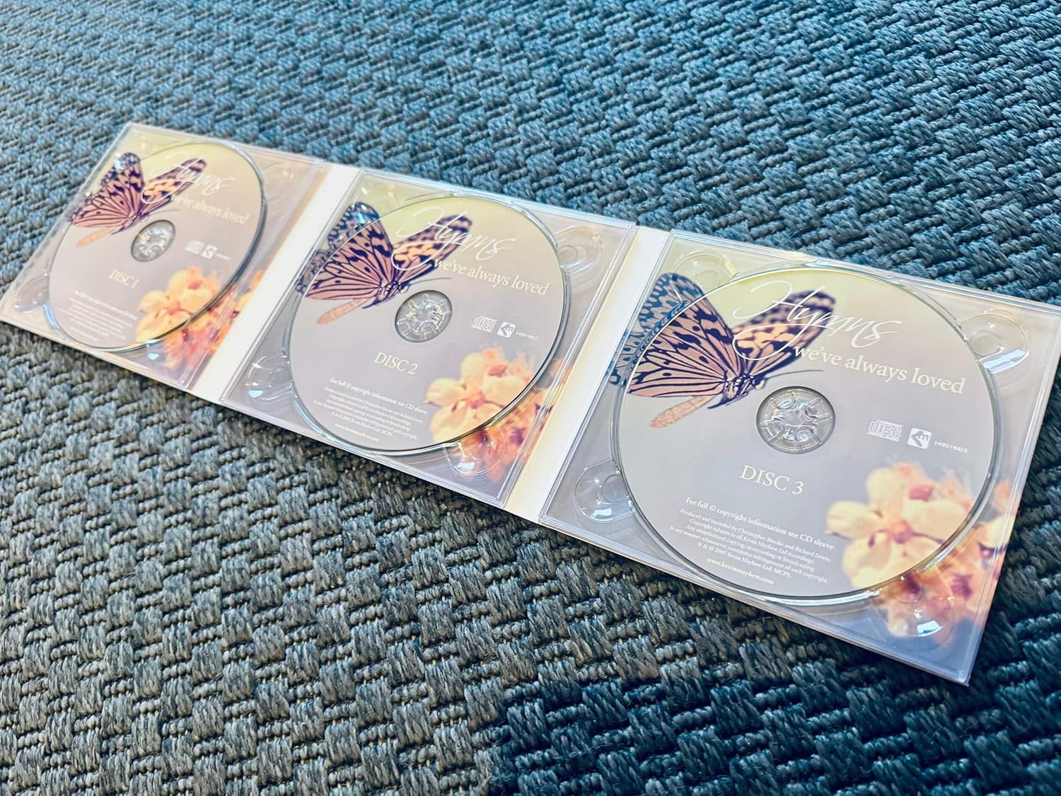 Hymns we've always loved CD (x3 CD Set