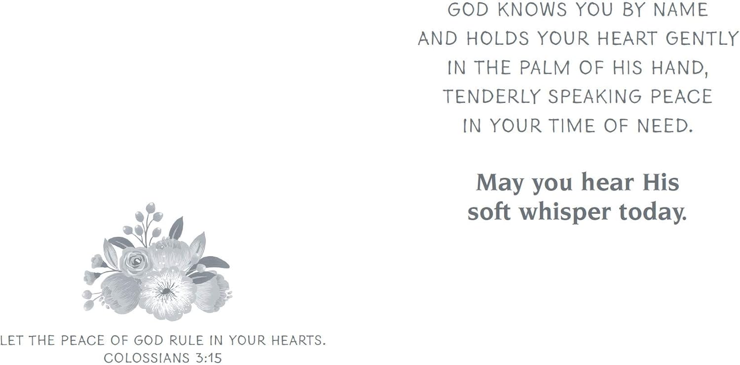 Words of Hope - Encouragement Greeting Cards - KJV Scripture - (Box of 12