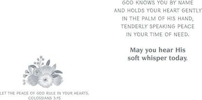 Words of Hope - Encouragement Greeting Cards - KJV Scripture - (Box of 12
