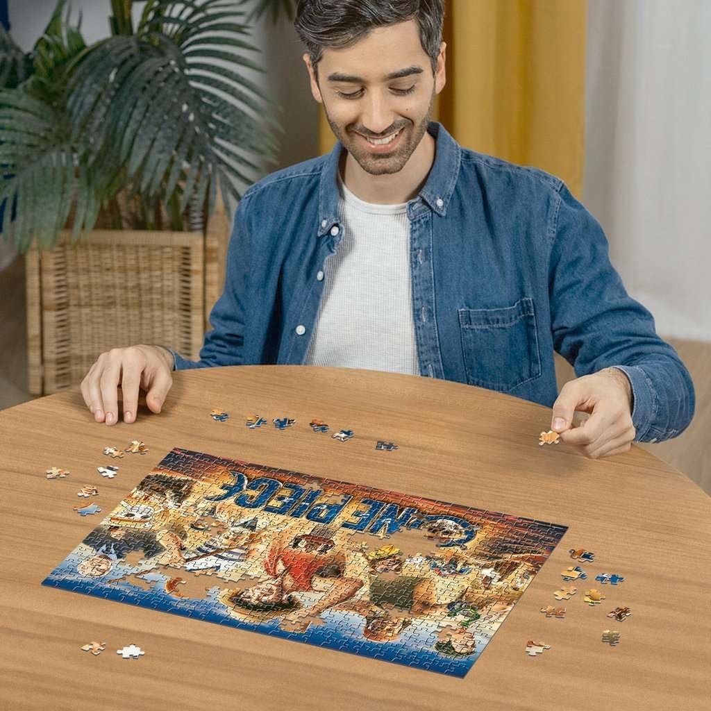 Ravensburger One Piece 500 Piece Jigsaw Puzzle for Adults and Kids Age 10 Years - Manga Anime