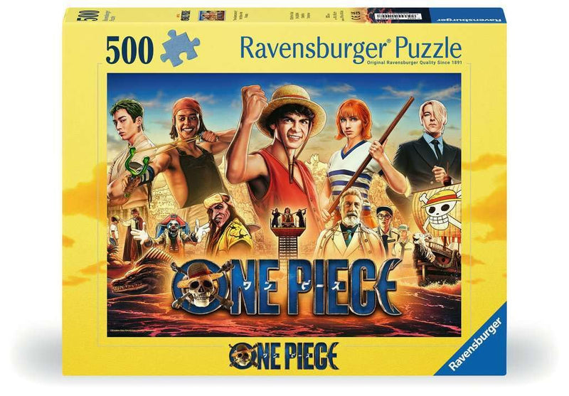 Ravensburger One Piece 500 Piece Jigsaw Puzzle for Adults and Kids Age 10 Years - Manga Anime