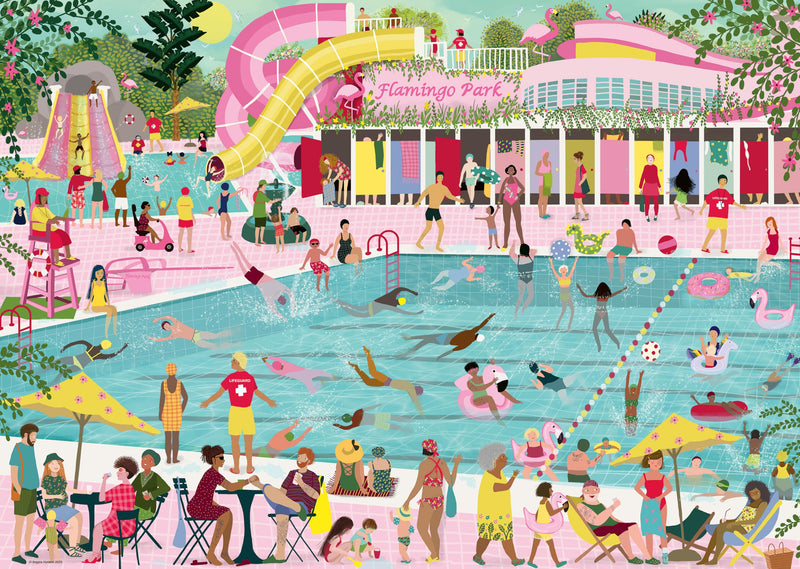 Ravensburger Flamingo Park 1000 Piece Jigsaw Puzzle for Adults and Kids Age 12 Years Up