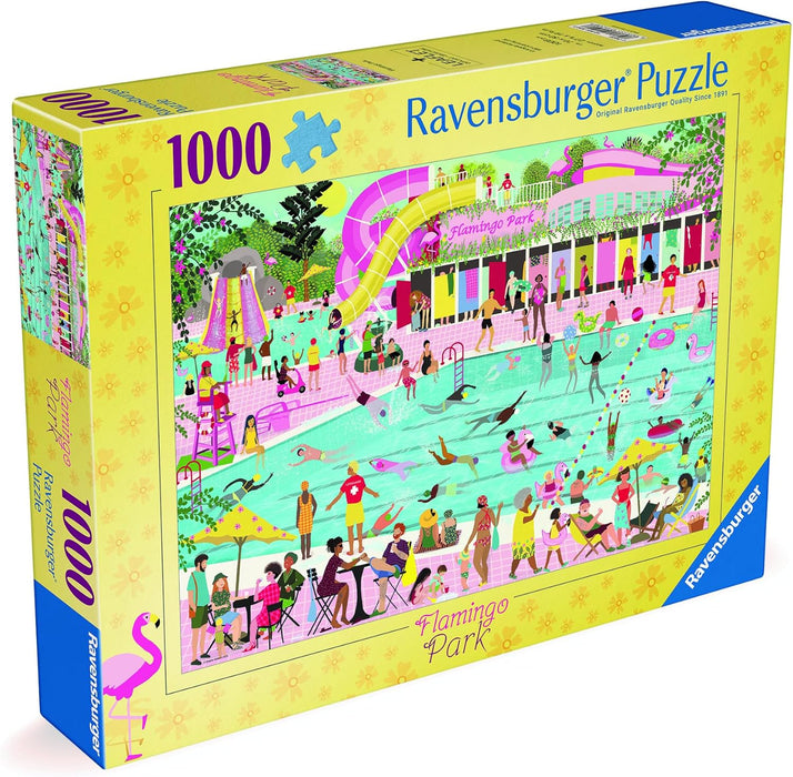 Ravensburger Flamingo Park 1000 Piece Jigsaw Puzzle for Adults and Kids Age 12 Years Up