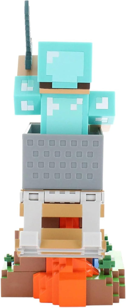 Exg Cable Guys: Minecraft - Steve In Diamond Armour Phone & Controller Holder (Cgcrmc400756)