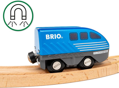 BRIO World – 36019 Train with Pull-Out Motor | Toy Train for Children from 3 Years