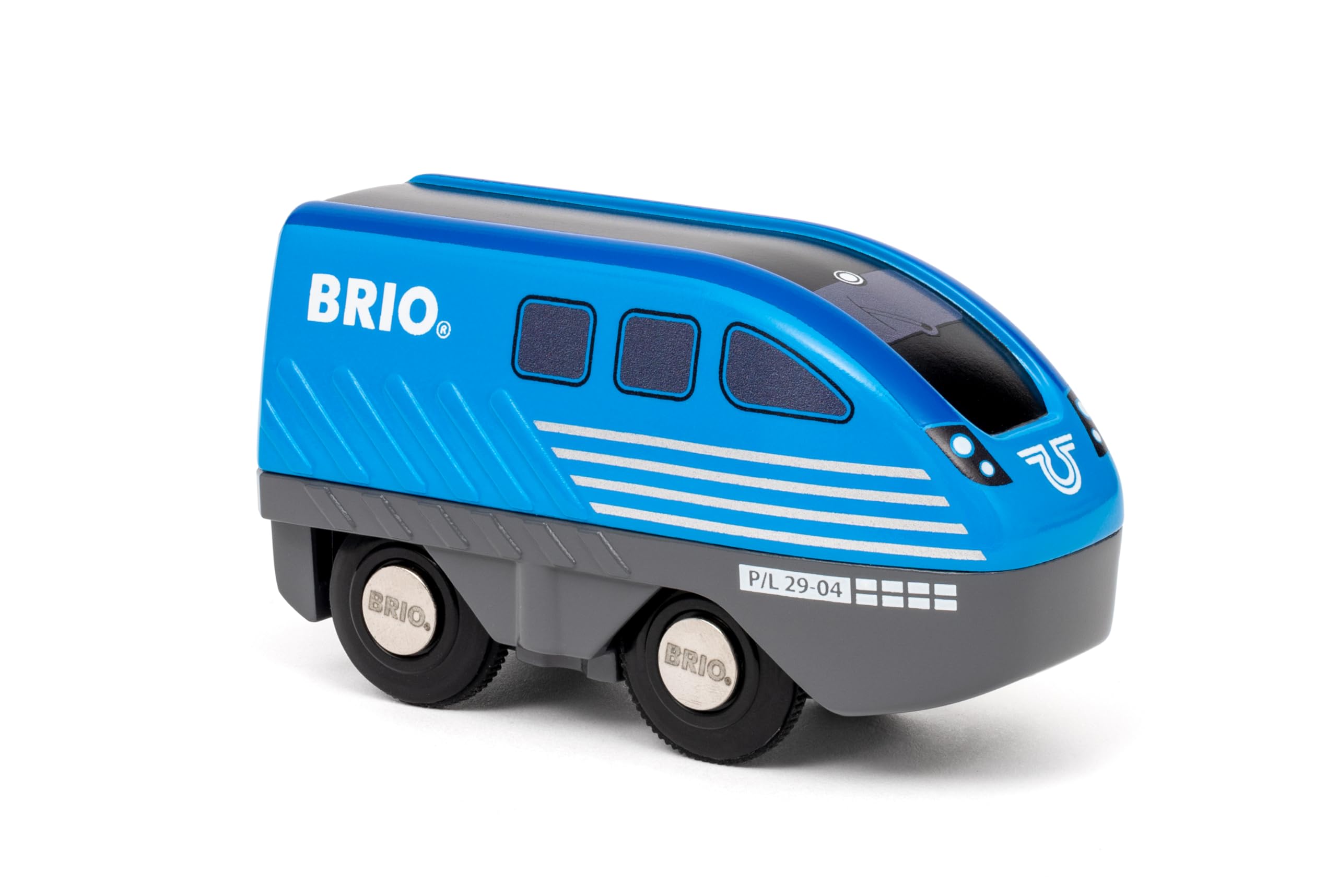 BRIO World – 36019 Train with Pull-Out Motor | Toy Train for Children from 3 Years