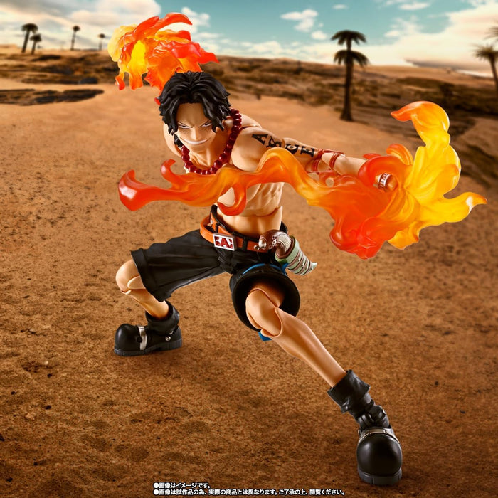 TAMASHII NATIONS - One Piece - Portgas D. Ace -Fire Fist-, Bandai Spirits S.H.Figuarts Action Figure