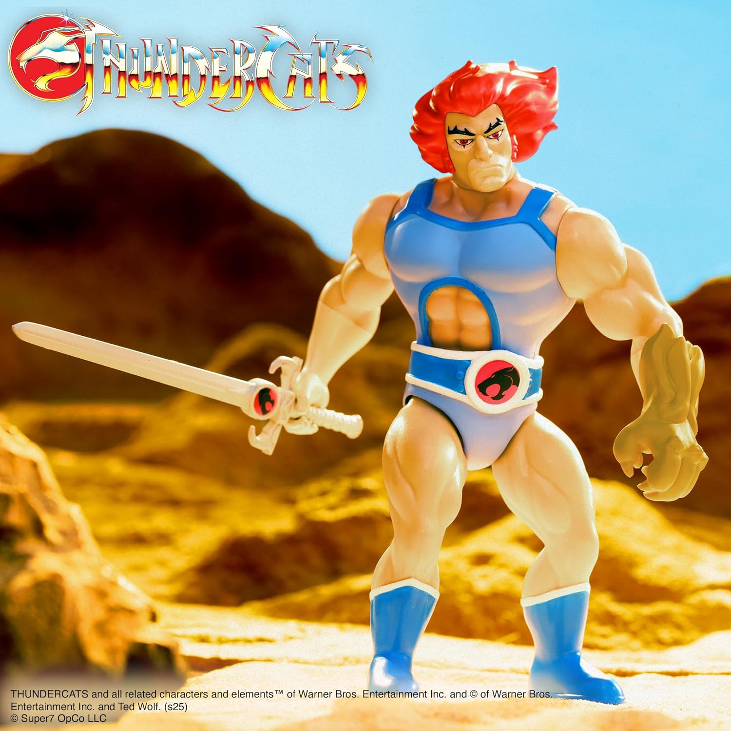 Super7 Thundercats Vintage Figures Wave 01 - Lion-O Action Figure