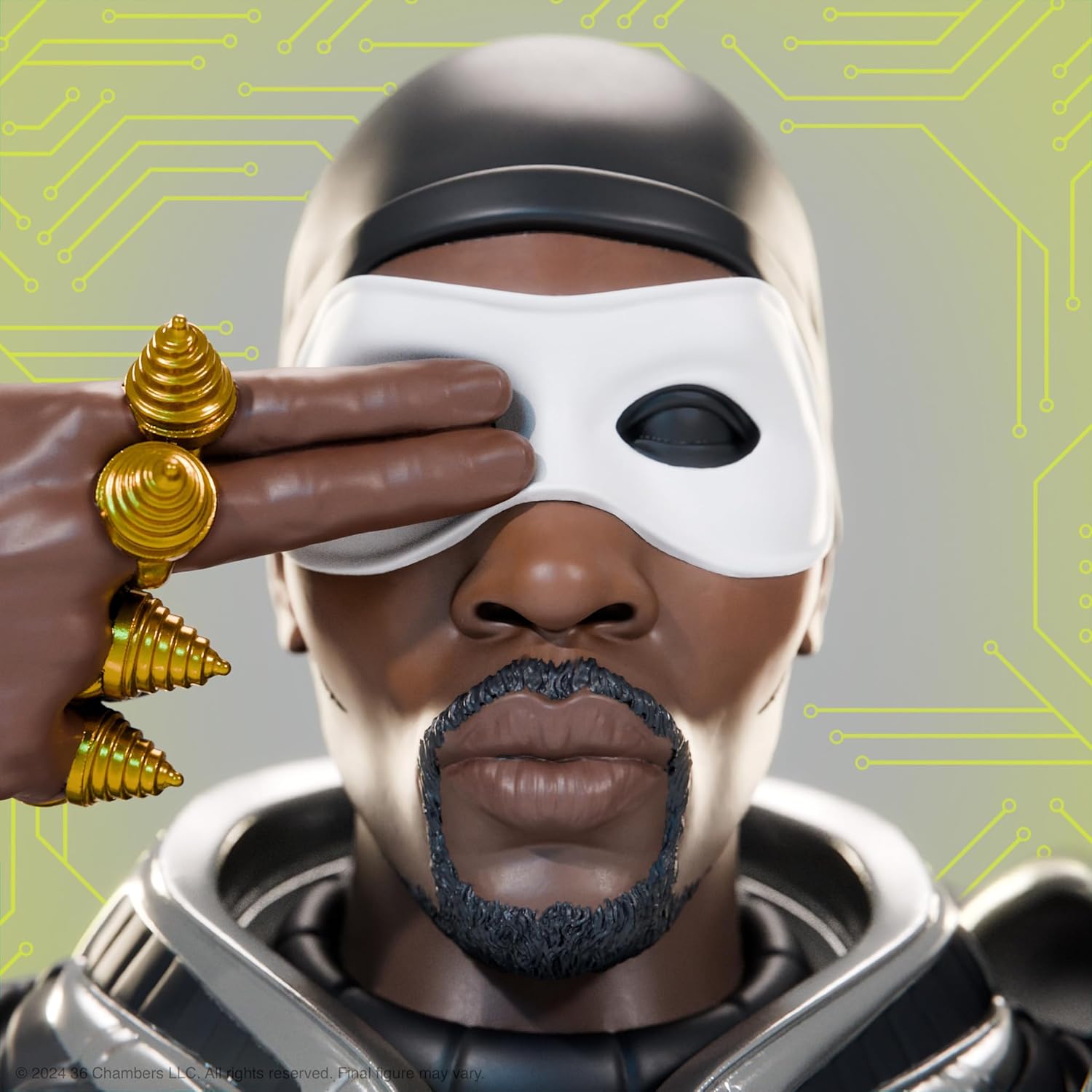 Super7 ULTIMATES! RZA Bobby Digital - 7" RZA Action Figure with Accessories Hip Hop Collectibles and Retro Toys