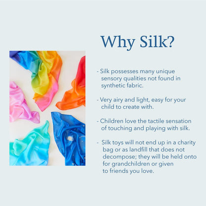 Sarah's Silks Playsilk S Regenbogen