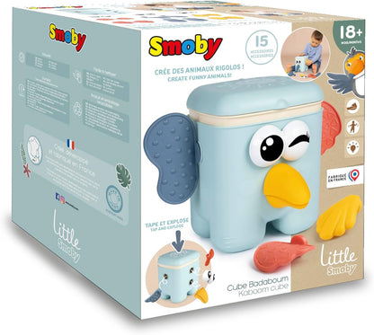 Smoby - Little Smoby Kaboom Kubus Dierenvormen 10dlg.
