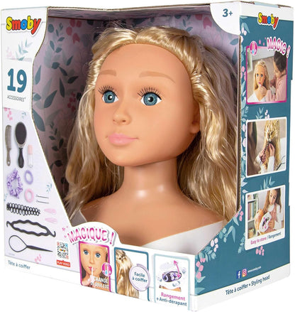 Smoby - My Beauty Blonde Styling Head(7600320317)