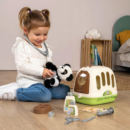 Smoby - Smoby Dierenverzorger Reismand met Panda 12dlg.