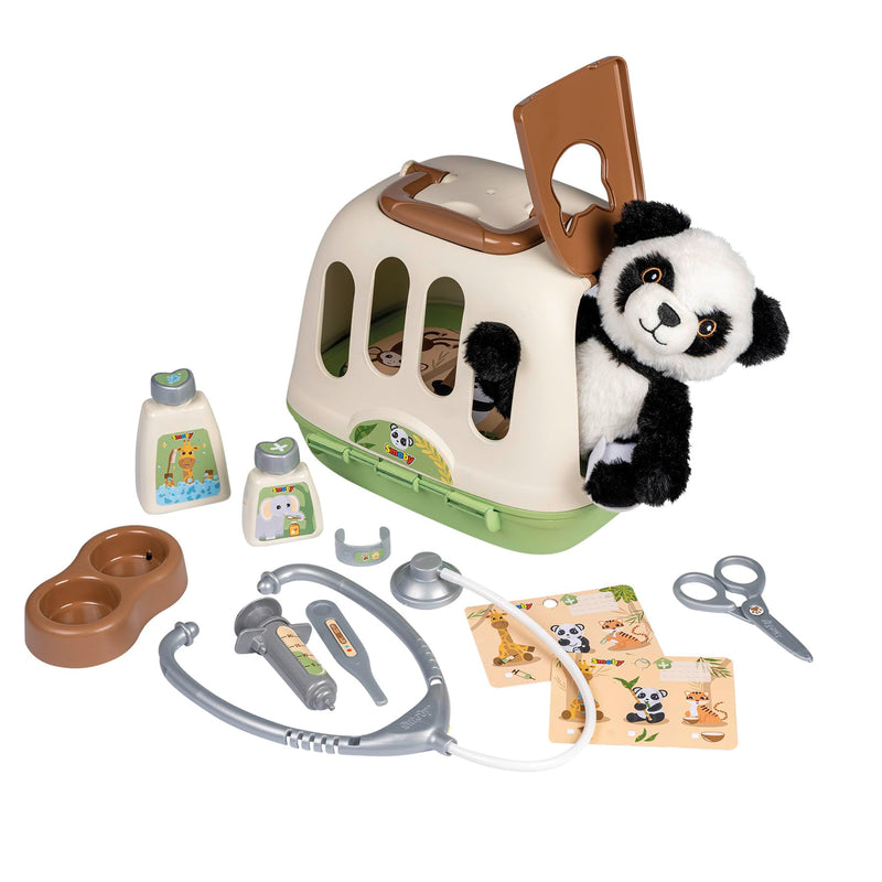Smoby - Smoby Dierenverzorger Reismand met Panda 12dlg.