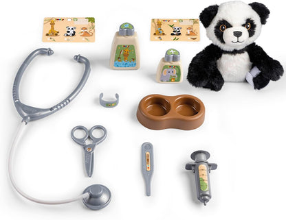 Smoby - Smoby Dierenverzorger Reismand met Panda 12dlg.