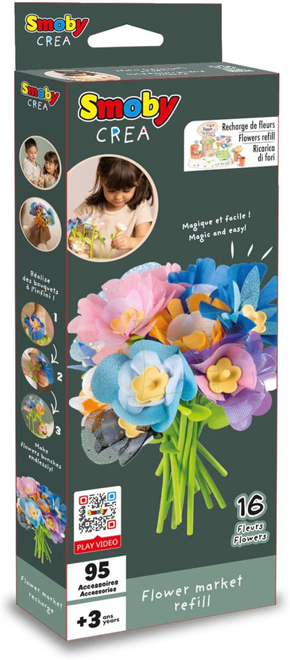 Smoby - Smoby Crea Bloemenwinkel Navulling 95dlg.