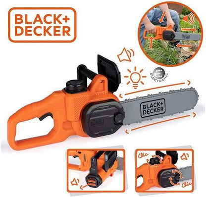 Smoby Black & Decker Kettingzaag met Licht en Geluid