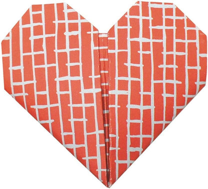 Funny Origami. Hearts. 20 sheets 15x15 cm