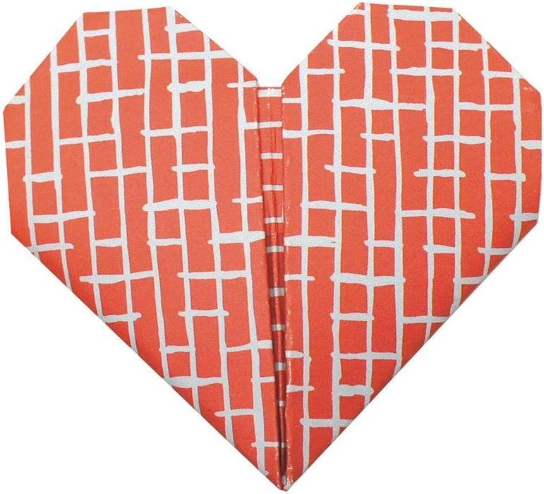 Funny Origami. Hearts. 20 sheets 15x15 cm
