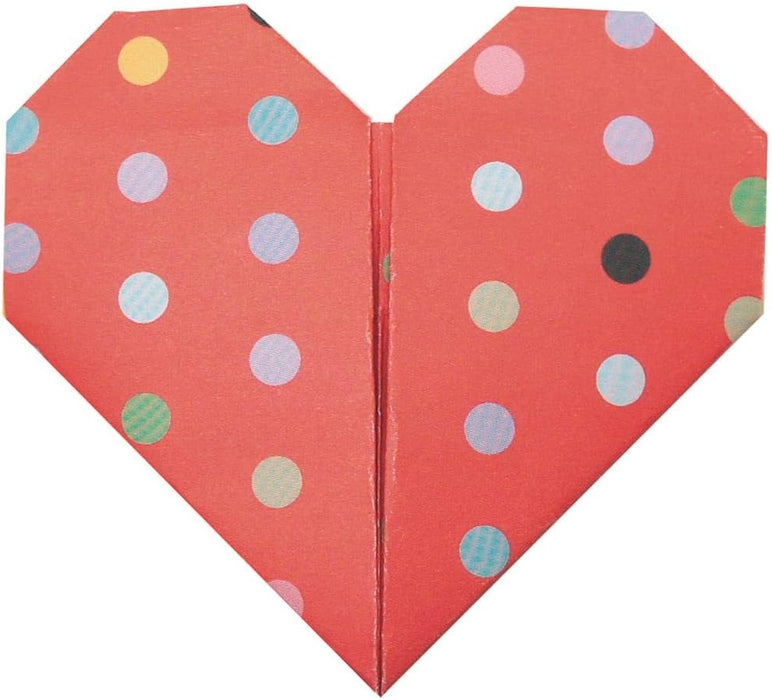 Funny Origami. Hearts. 20 sheets 15x15 cm
