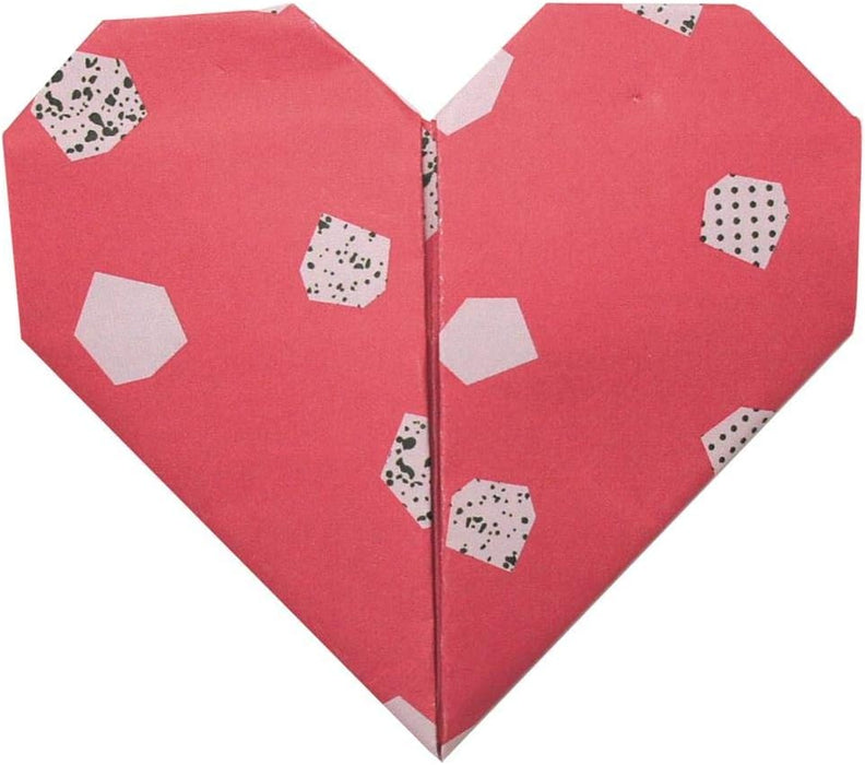 Funny Origami. Hearts. 20 sheets 15x15 cm