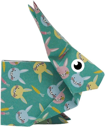 Funny Origami. Rabbits. 20 sheets 15x15 cm