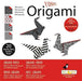 origami Dino vouwen 20 x 20 cm 20 stuks multicolor