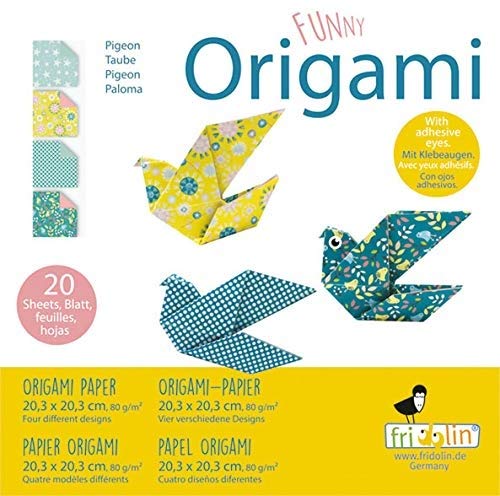 Funny Origami. Doves. 20 sheets 20x20 cm