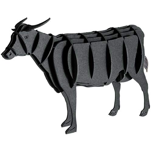 Fridolin GmbH 3D Papiermodell - Kuhb/h/t: ca. 12 × 8 × 4 cm (montiert