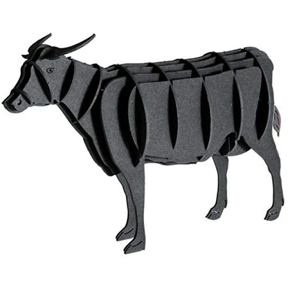 Fridolin GmbH 3D Papiermodell - Kuhb/h/t: ca. 12 × 8 × 4 cm (montiert