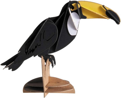 3D Paper Model Toucan