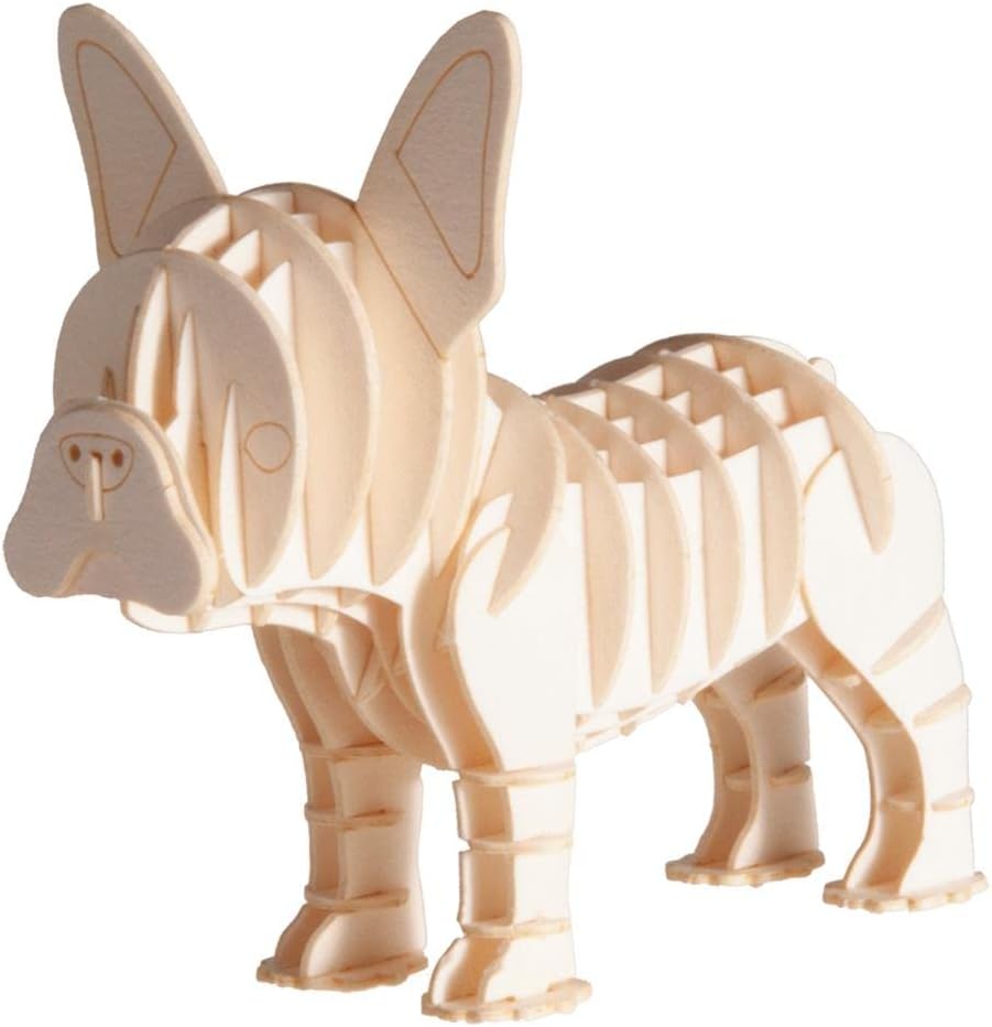 FRIDOLIN 3D Papier Model - Bulldog