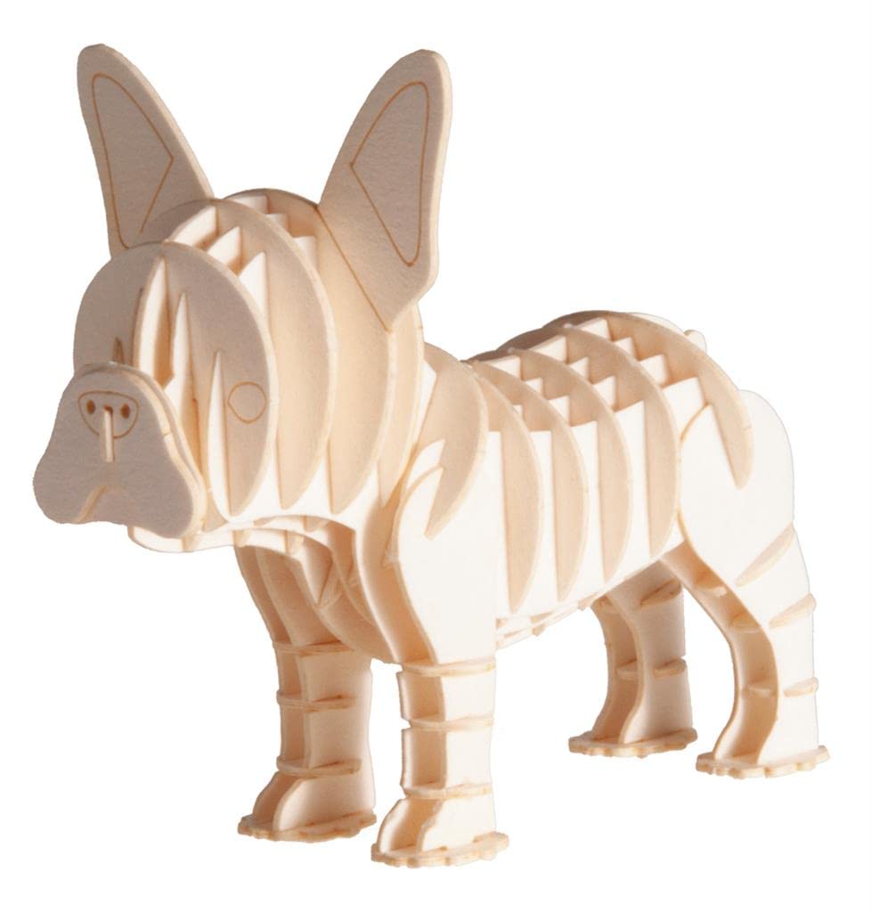 FRIDOLIN 3D Papier Model - Bulldog