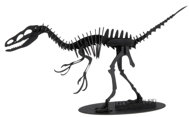 3D Paper Model Dromaeosaurus