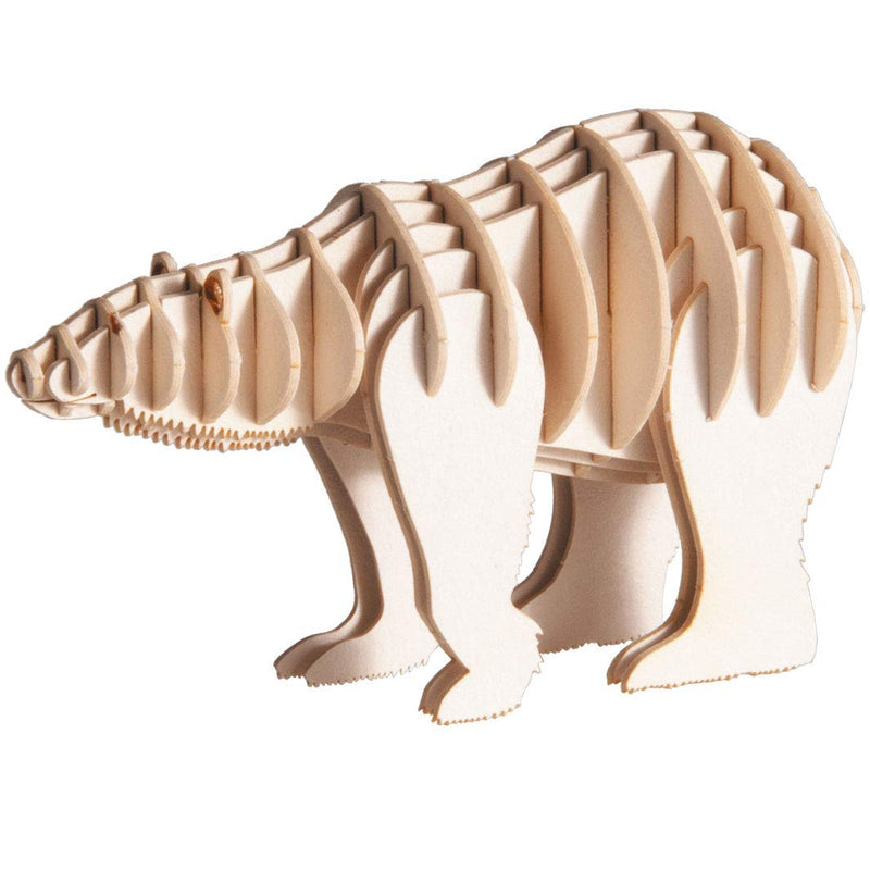 Fridolin 3D Papiermodell Eisbär