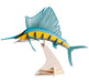 Fridolin GmbH 3D Tier Modell aus Papier - Segelfisch 3D Papiermodell - Segelfisch - b/h/t: ca. 15,5 × 12 × 5 cm (montiert